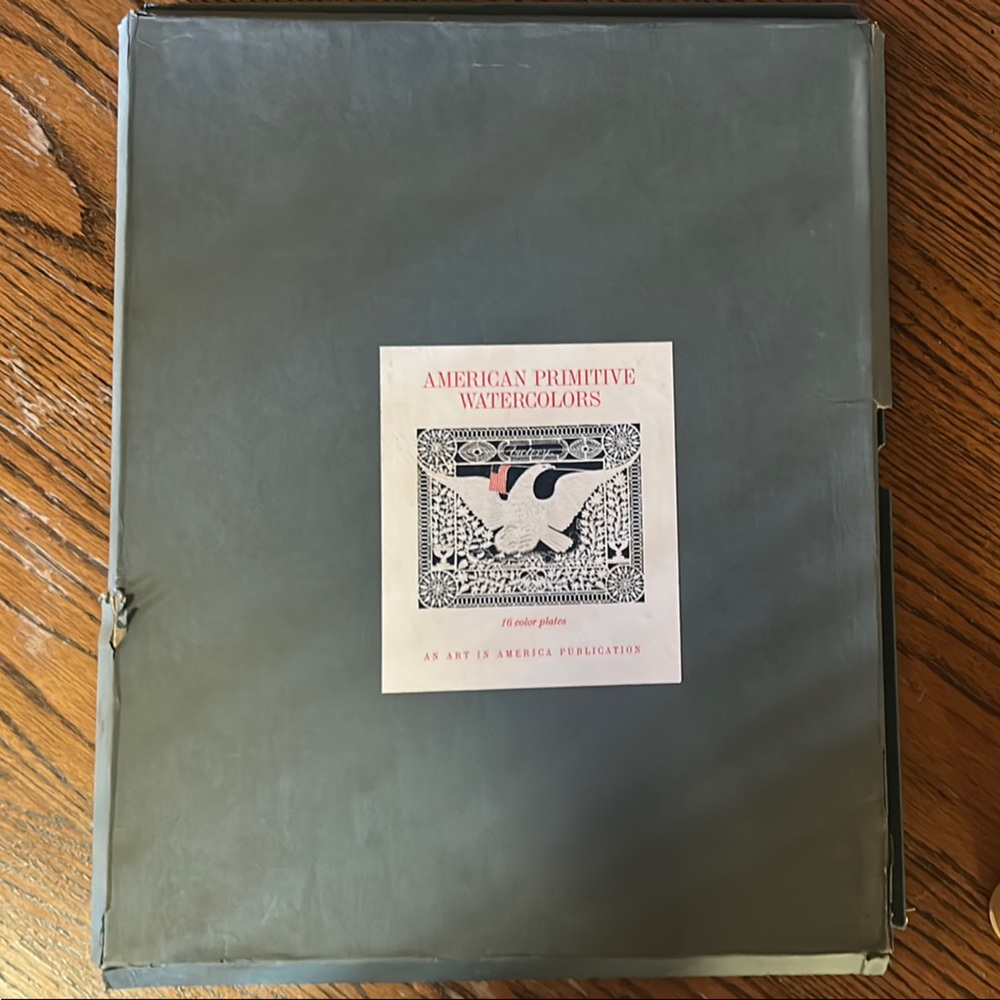 American Primitive Watercolors Book